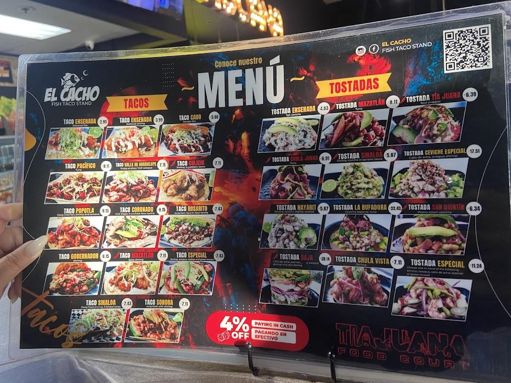 Tiajuana Food Court Menu image 1